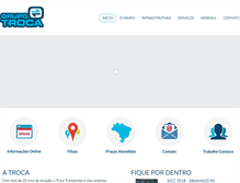 Tablet Screenshot of grupotroca.com.br